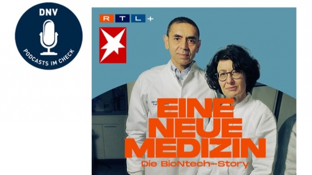 Fachmagazin analysiert Podcasts der Verlags- und Medienbranche - Im Fokus des neuen Stern-Podcasts steht das Biontech-Gründer-Ehepaar Ugur Sahin und Özlem Türeci - Quelle: RTL Deutschland
